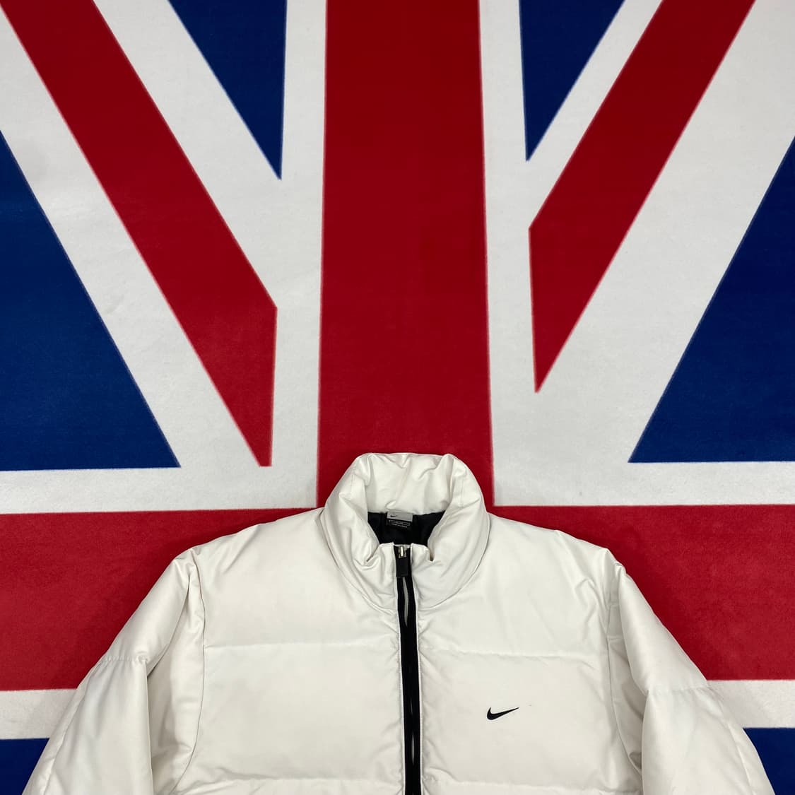 나이키 뉴챔프 화이트 덕다운 패딩 XL  상품이미지2