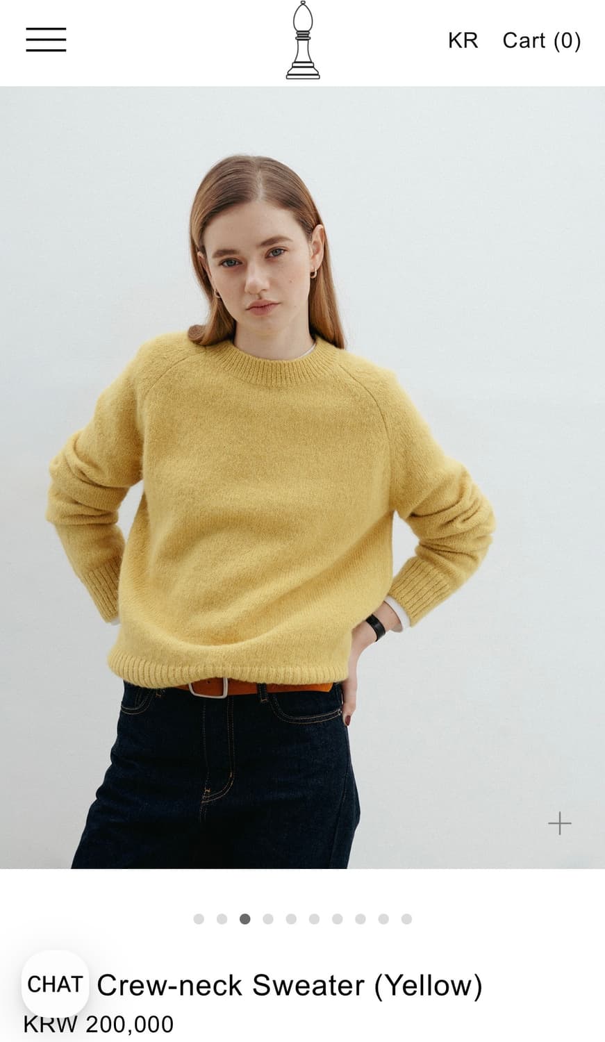 Hehr 라운드 넥 니트  상품이미지1