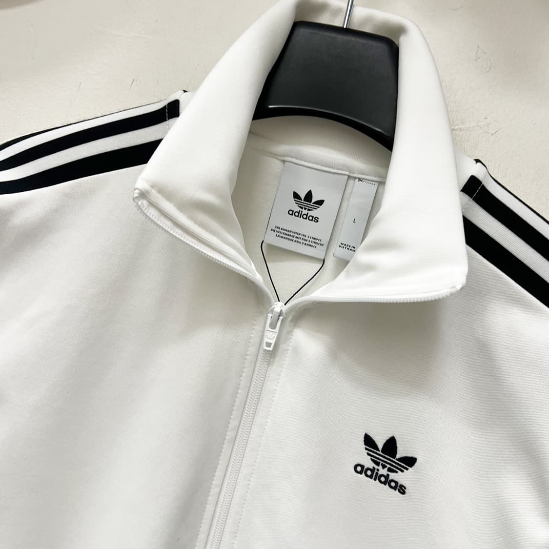 아디다스 베켄바우어 화이트 트랙탑 져지 L 상품이미지3