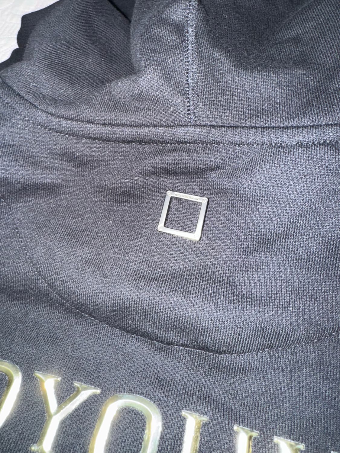 우영미 후드 백로고 46사이즈 상품이미지5