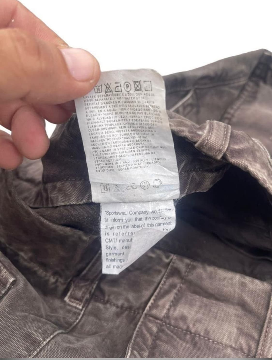 cp컴퍼니 코튼팬츠 상품이미지5