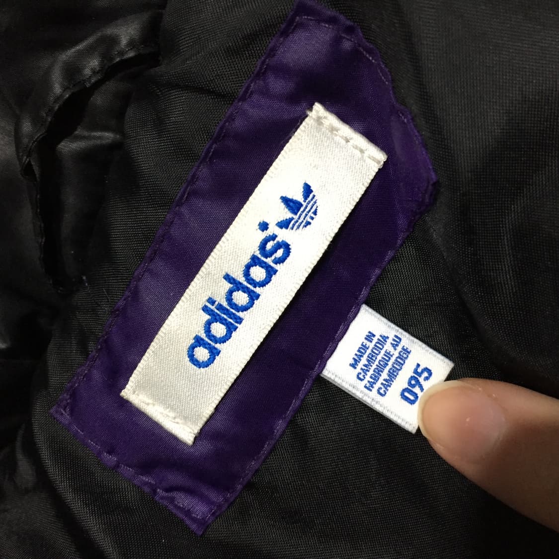 Adidas 빈티지 레인보우 패딩조끼 상품이미지4