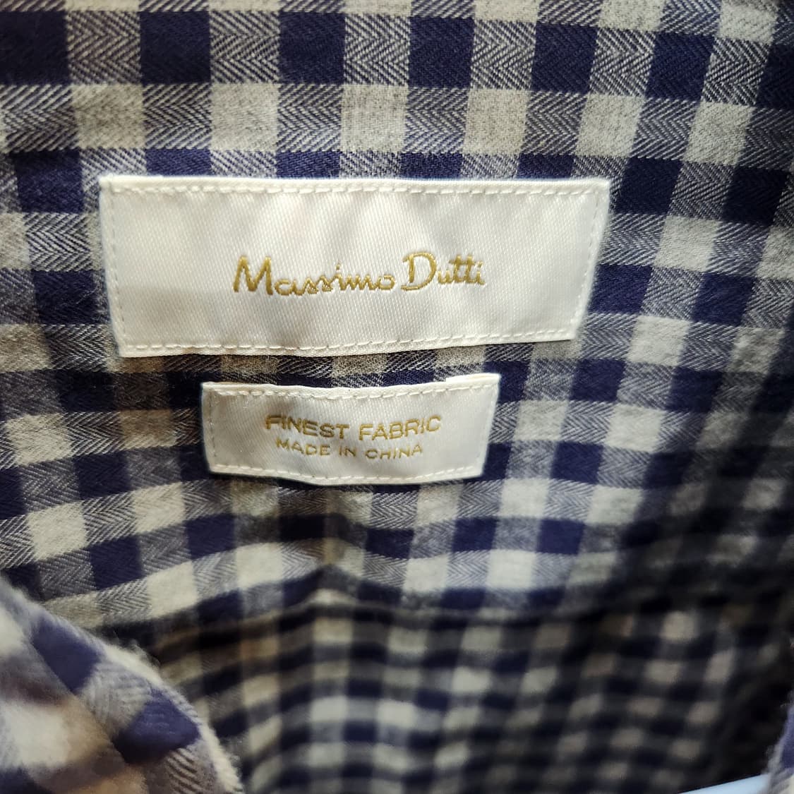 마시모두띠 체크셔츠 XL 상품이미지5