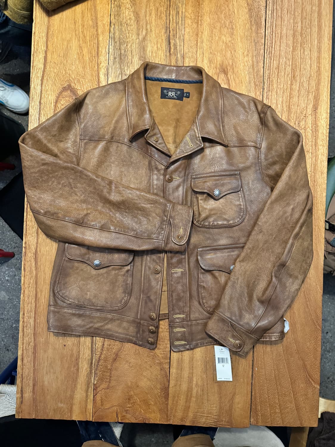 더블알엘RRL 가죽자켓 상품이미지1