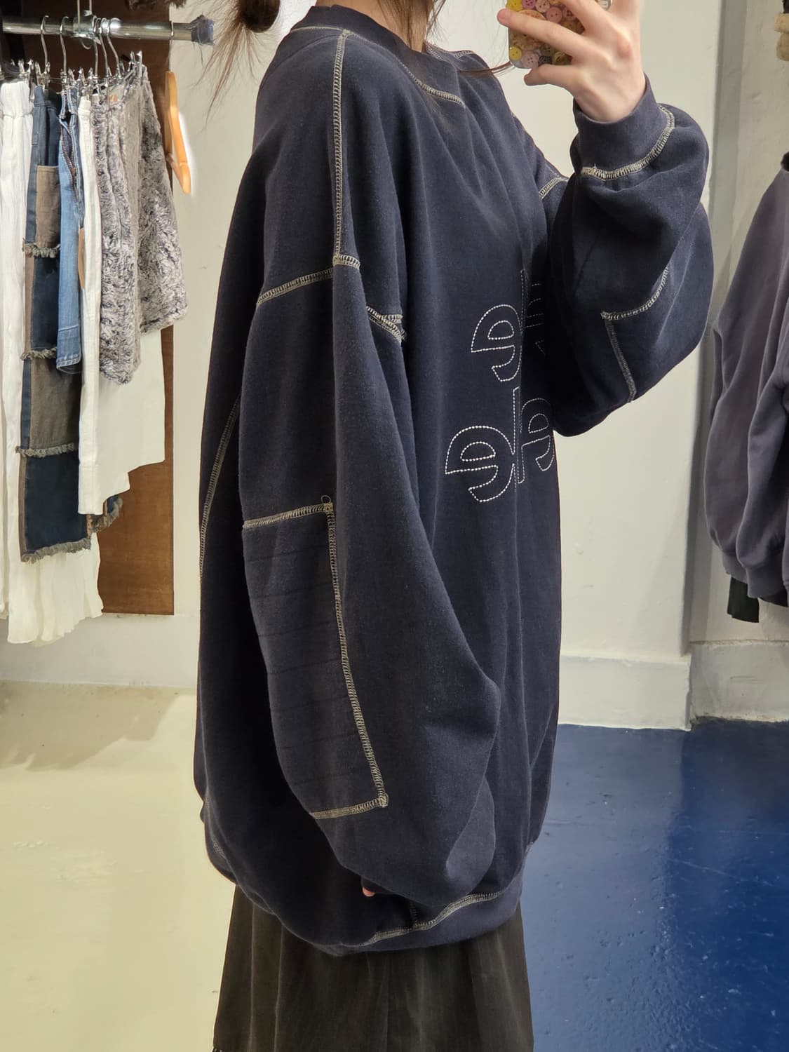 1990s Pelle Pelle 펠레펠레 힙합 맨투맨 상품이미지3