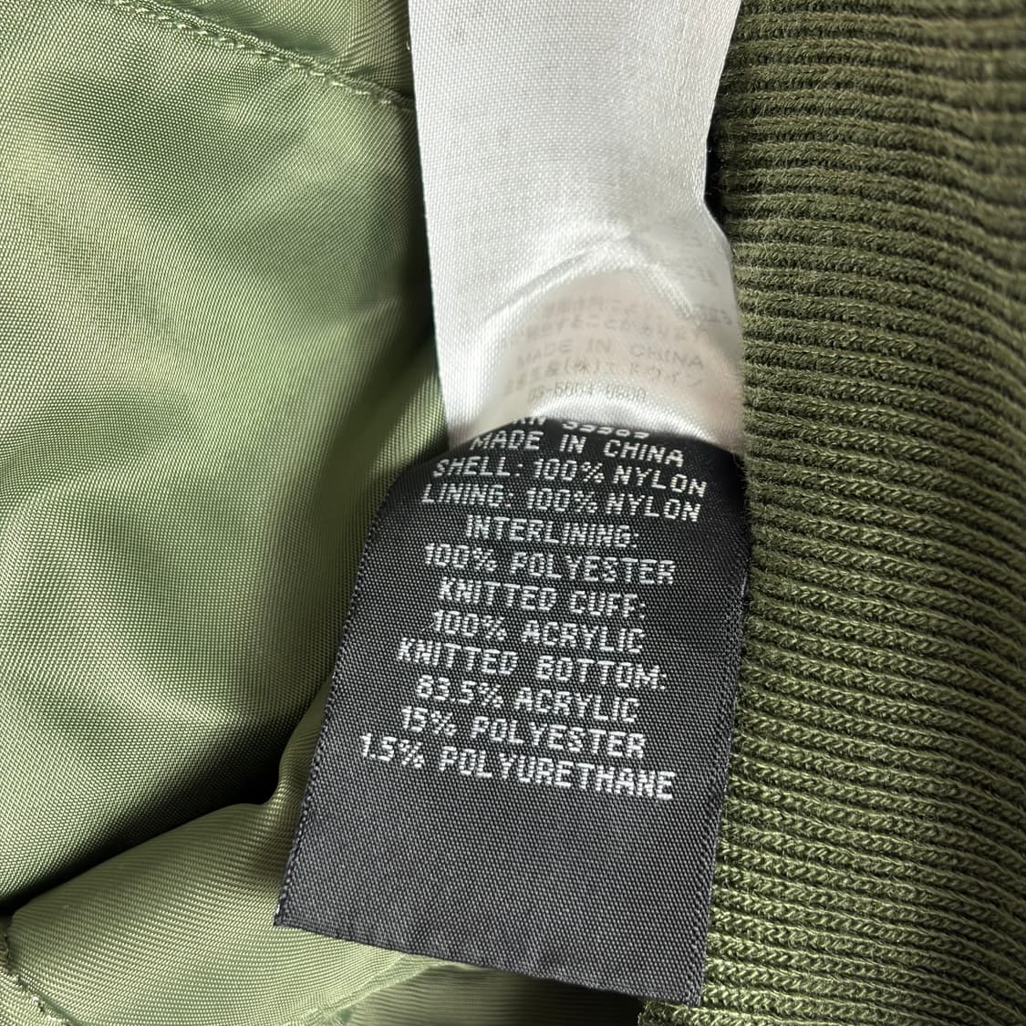 알파인더스트리 cwu-45/p 플라이트 자켓 항공 점퍼 상품이미지8