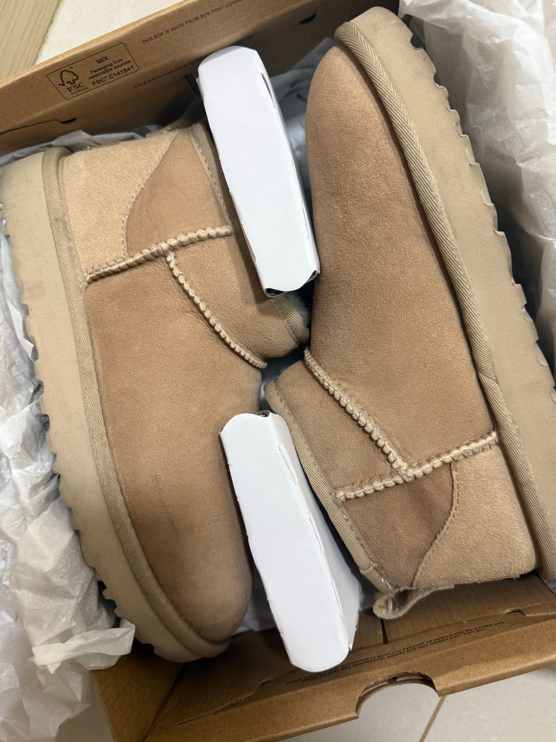 (W) 어그 클래식 울트라 미니 부츠 샌드 상품이미지1