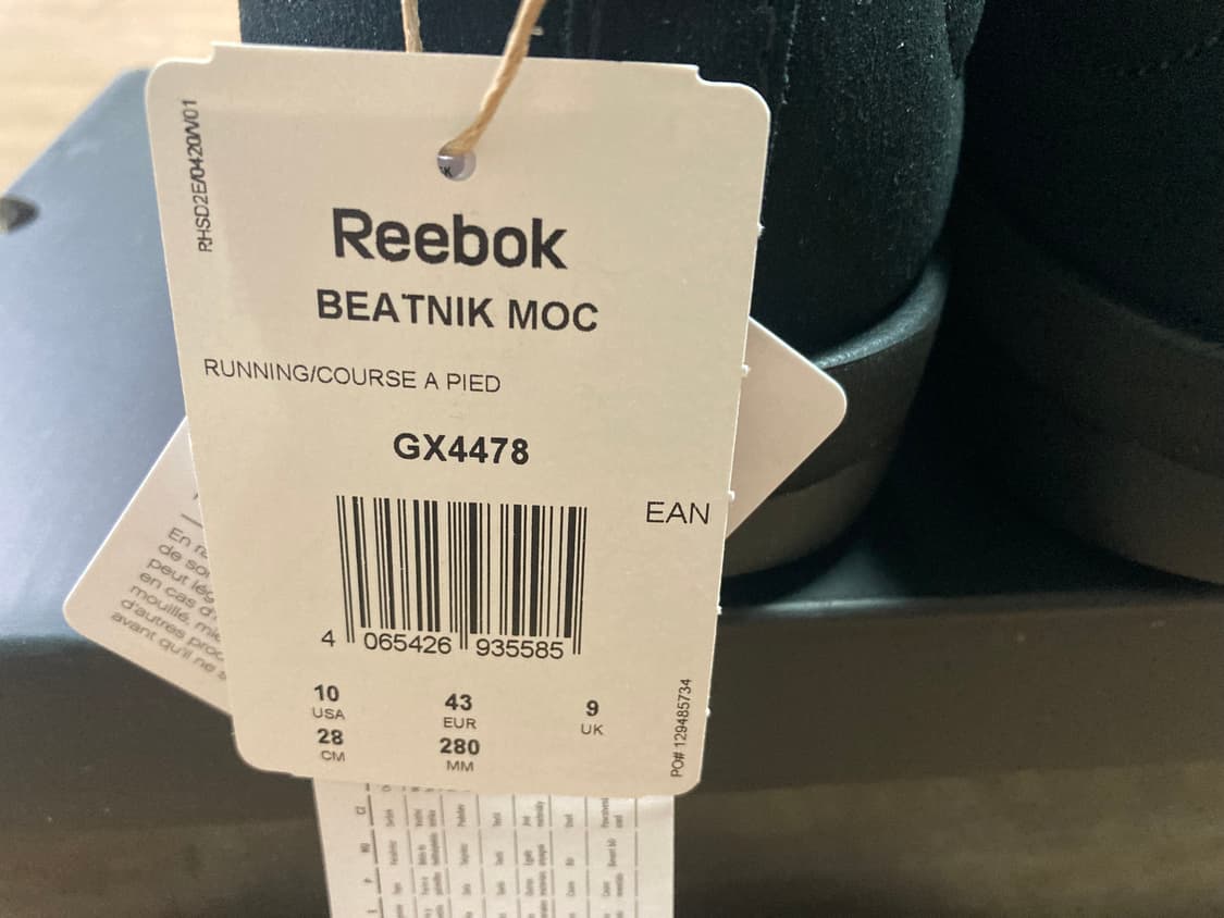 [280/US10/UK9] 리복 비트닉 목 / 블랙 상품이미지2