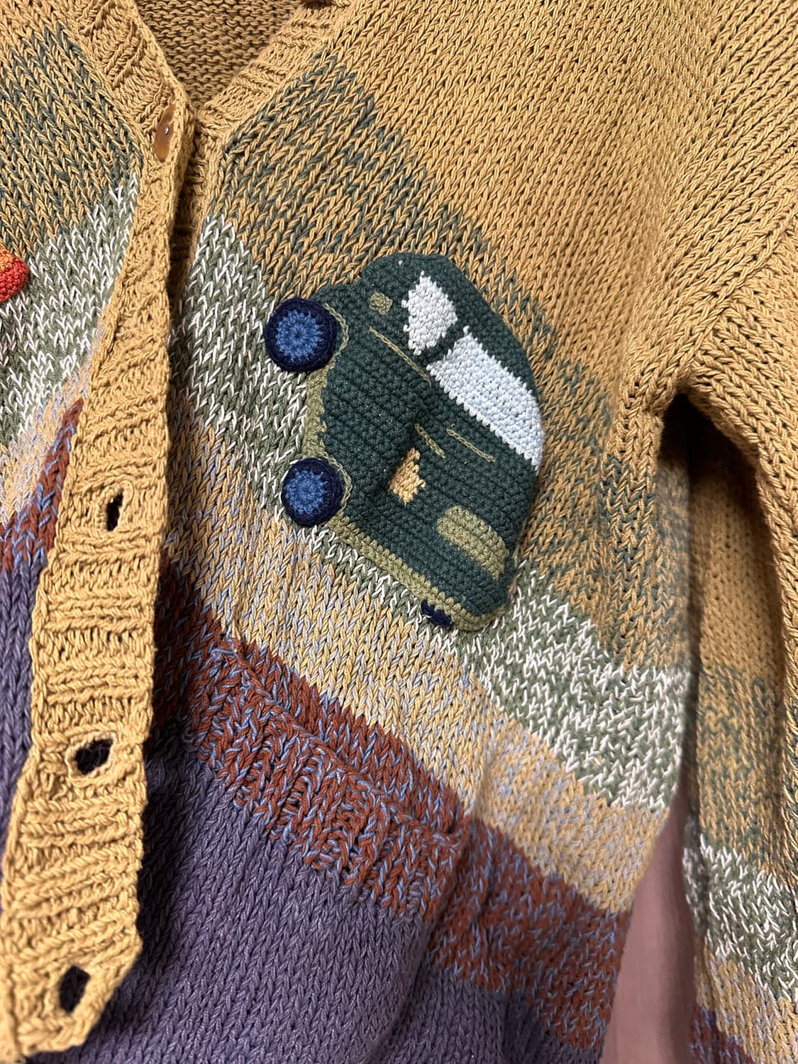 Story mfg (스토리mfg) twinsun 가디건 1사이즈 새상품 상품이미지5