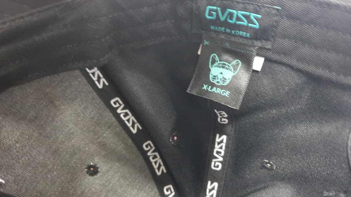 GVOSS 검정색 모자 XL 상품이미지5