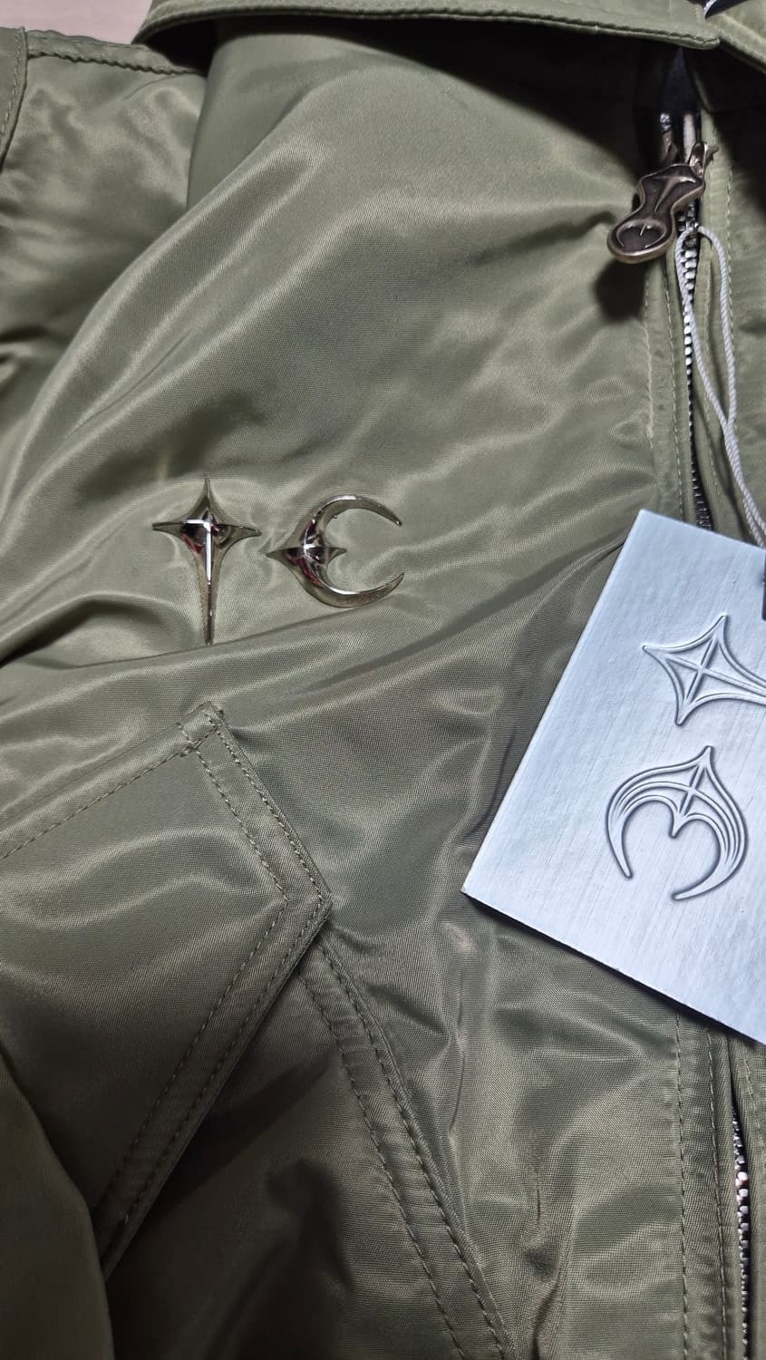 떠그클럽 라이트닝버드 ma-1 올리브 3사이즈 상품이미지3