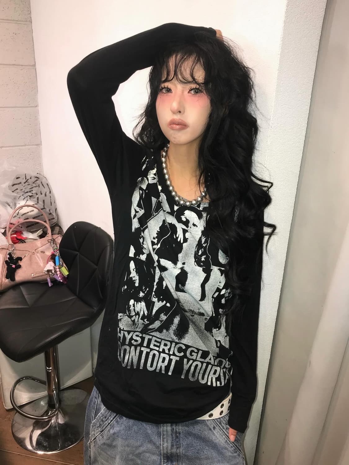 Hysteric Glamour His Girl Long Sleeves 상품이미지1