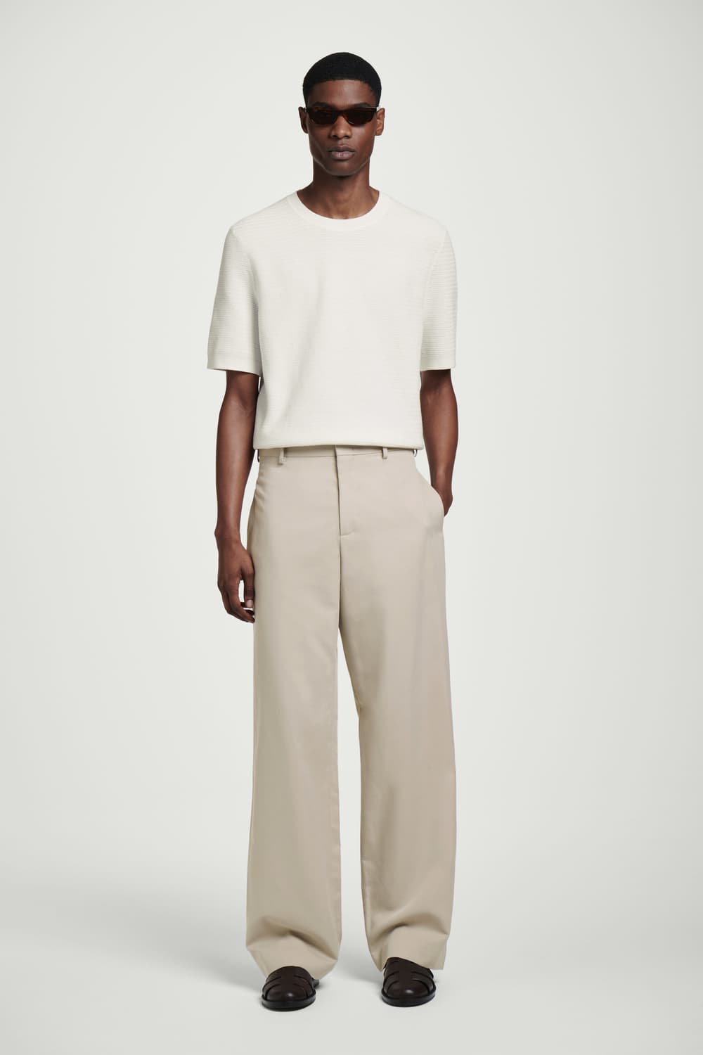 COS 코스 테일러드 와이드 레그 트라우저 몰 52사이즈 상품이미지1