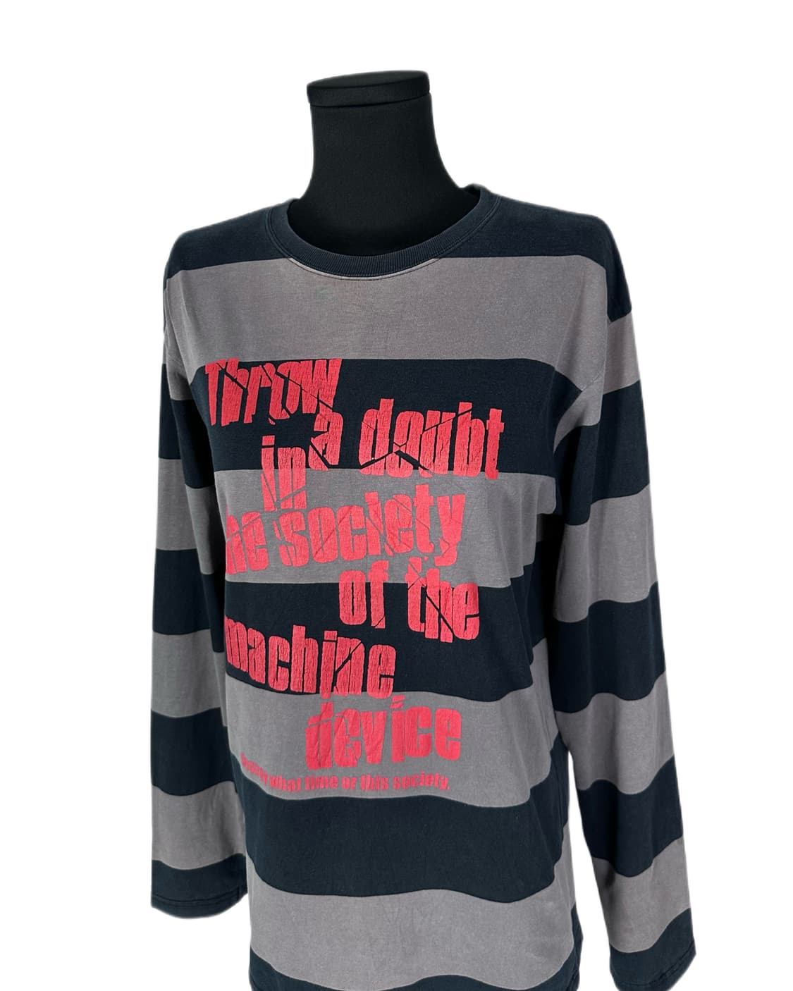 crack lettering stripe t-shirt 상품이미지3