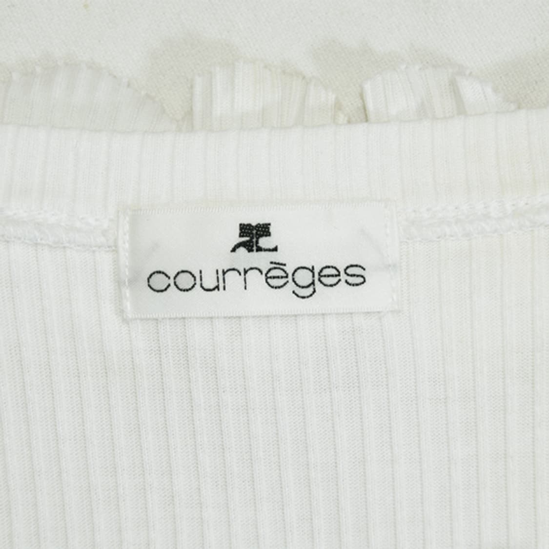 courreges 플라워프릴리브반팔티셔츠 상품이미지6