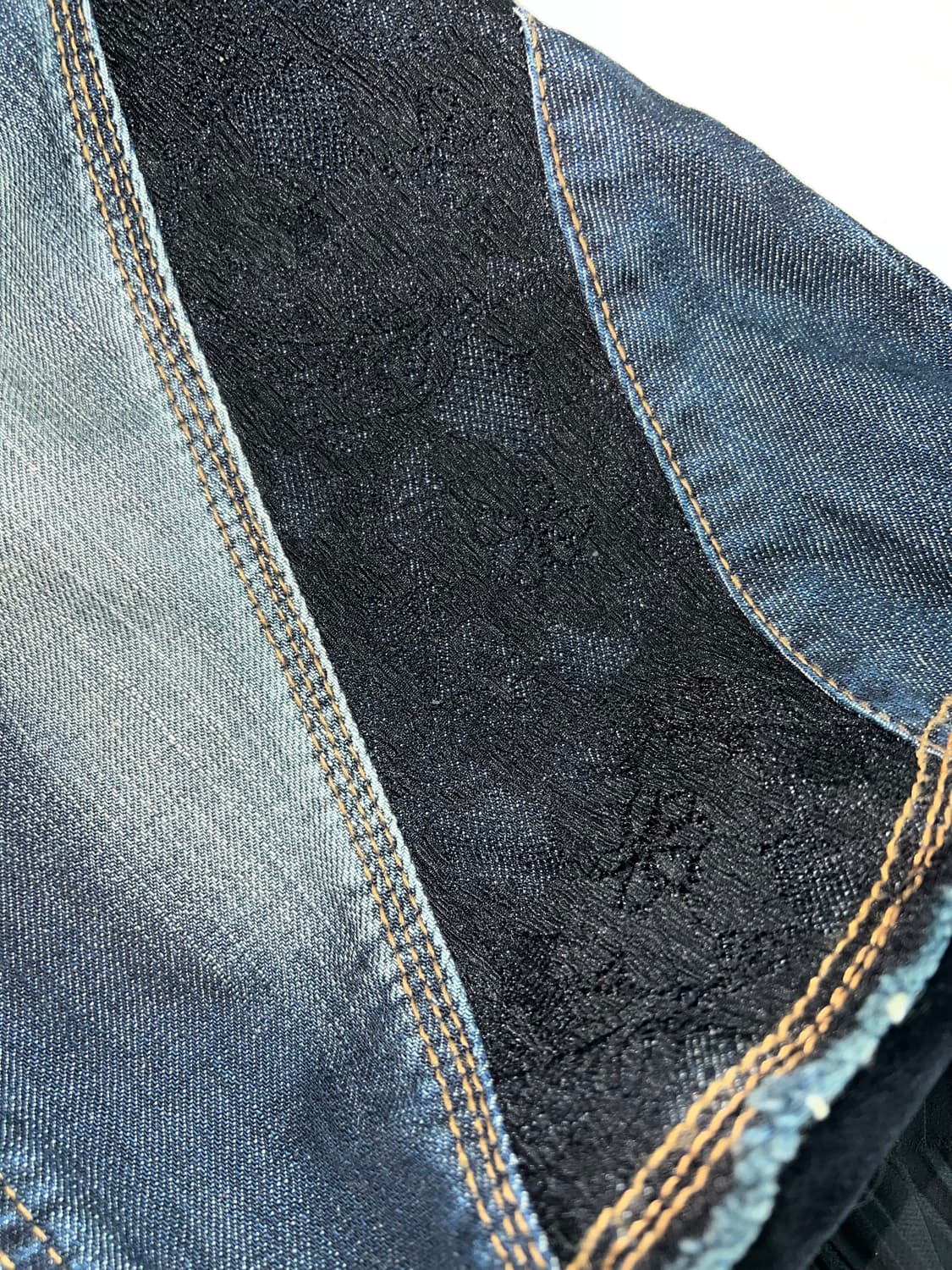 y2k 페어리 미디 워싱 청스커트 치마  상품이미지4