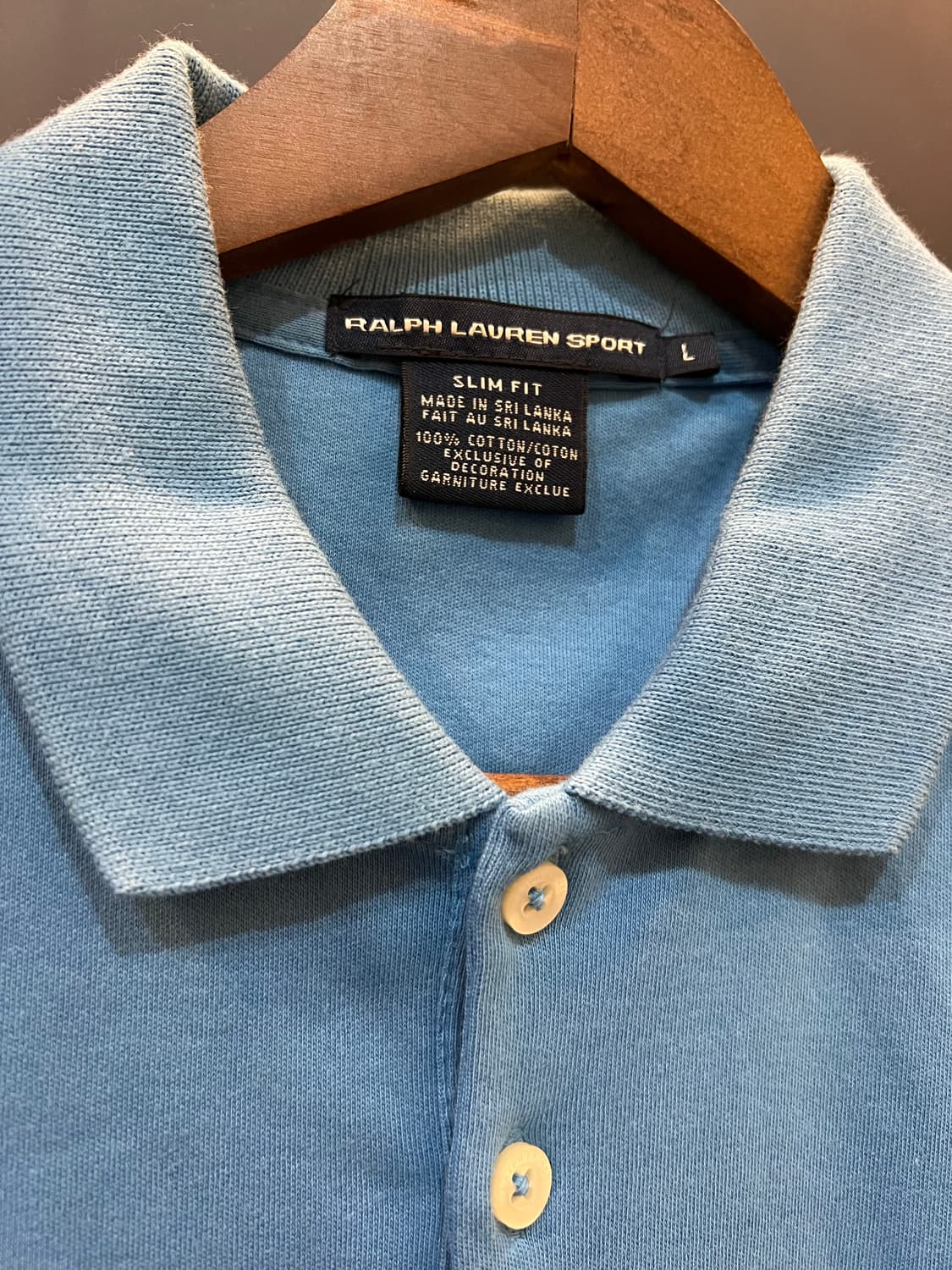 폴로 랄프로렌 스포츠 우먼 슬림핏 반팔 카라티 상품이미지3