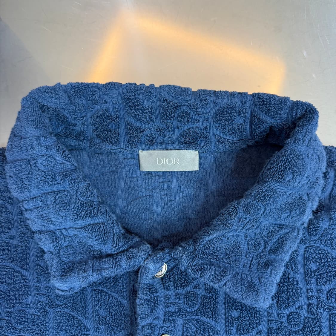 [리오브전포점] 디올 오블리크 테리 폴로 카라티셔츠 상품이미지4