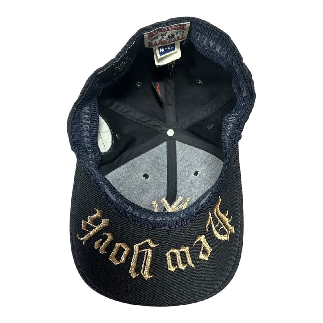 ✨ (바배) MLB 골드 블랙 볼캡 모자  상품이미지3