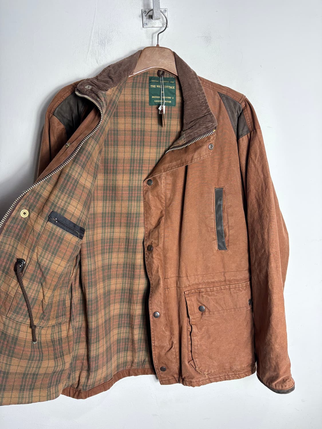 왁스 코튼 자켓 Made in uk 상품이미지4