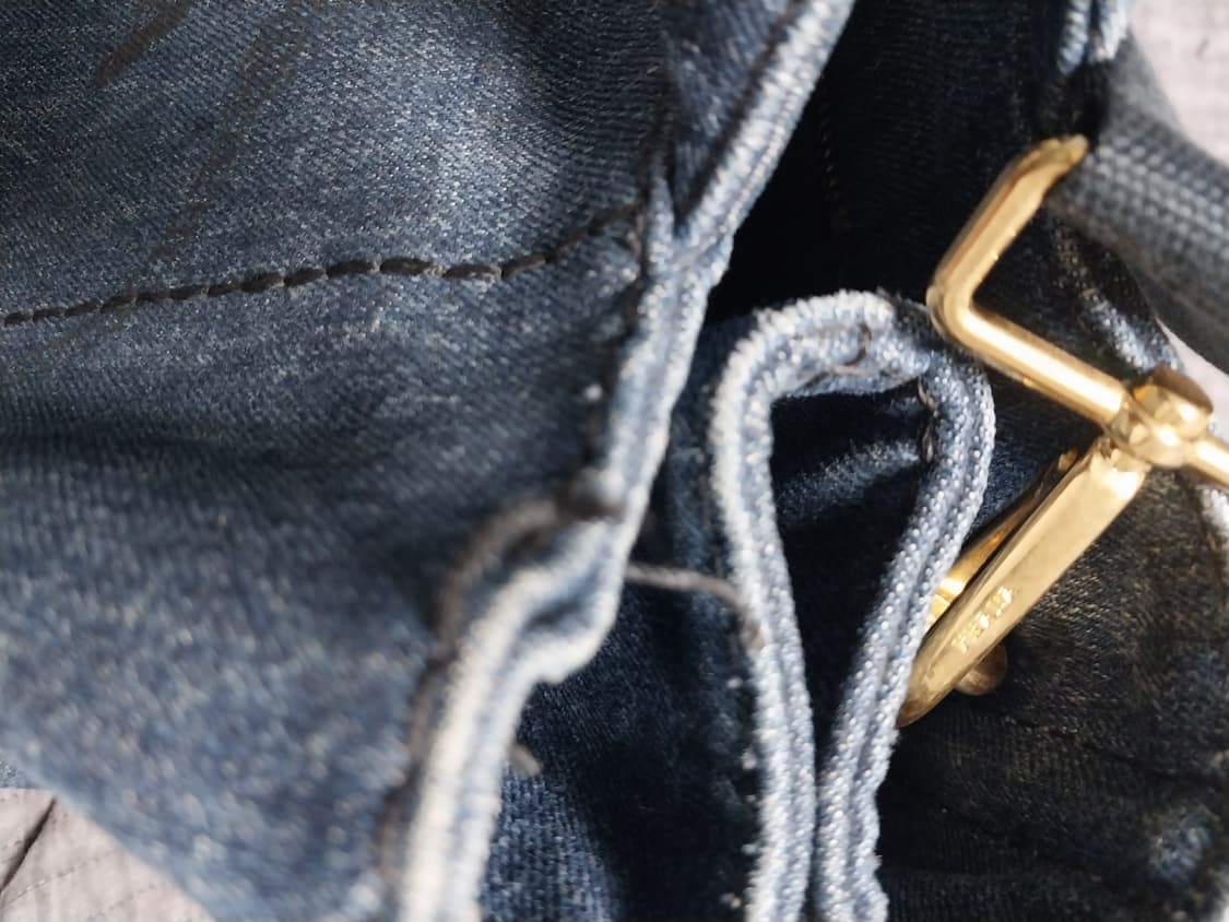 프라다 카나파데님 토트 /숄더백 B2642B 상품이미지4