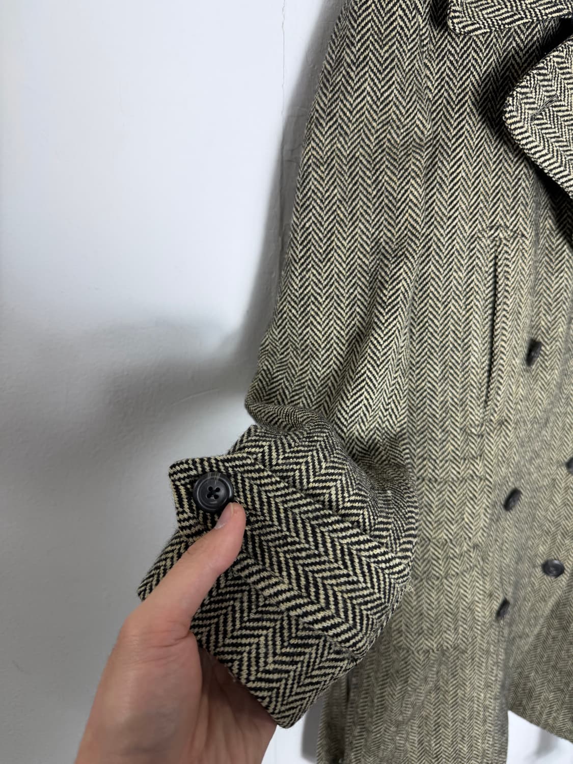 폴로코트 폴로랄프로렌 헤링본코트 폴로헤링본코트 더블코트 상품이미지4