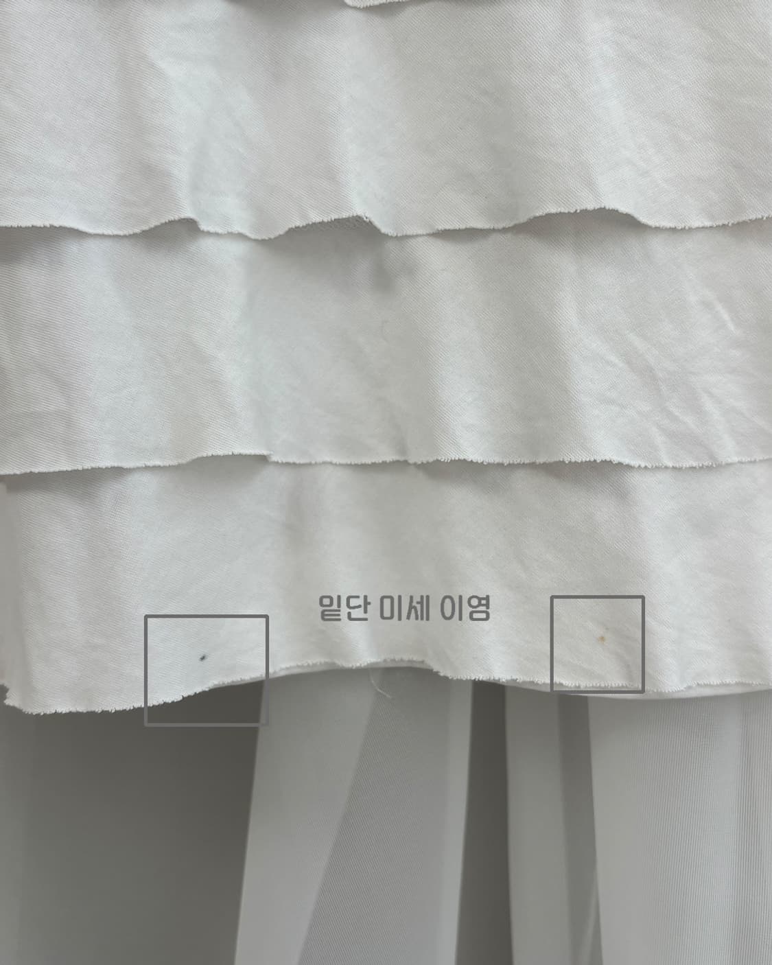 NATURAL BEAUTY tiered ruffle t-shirt 상품이미지8