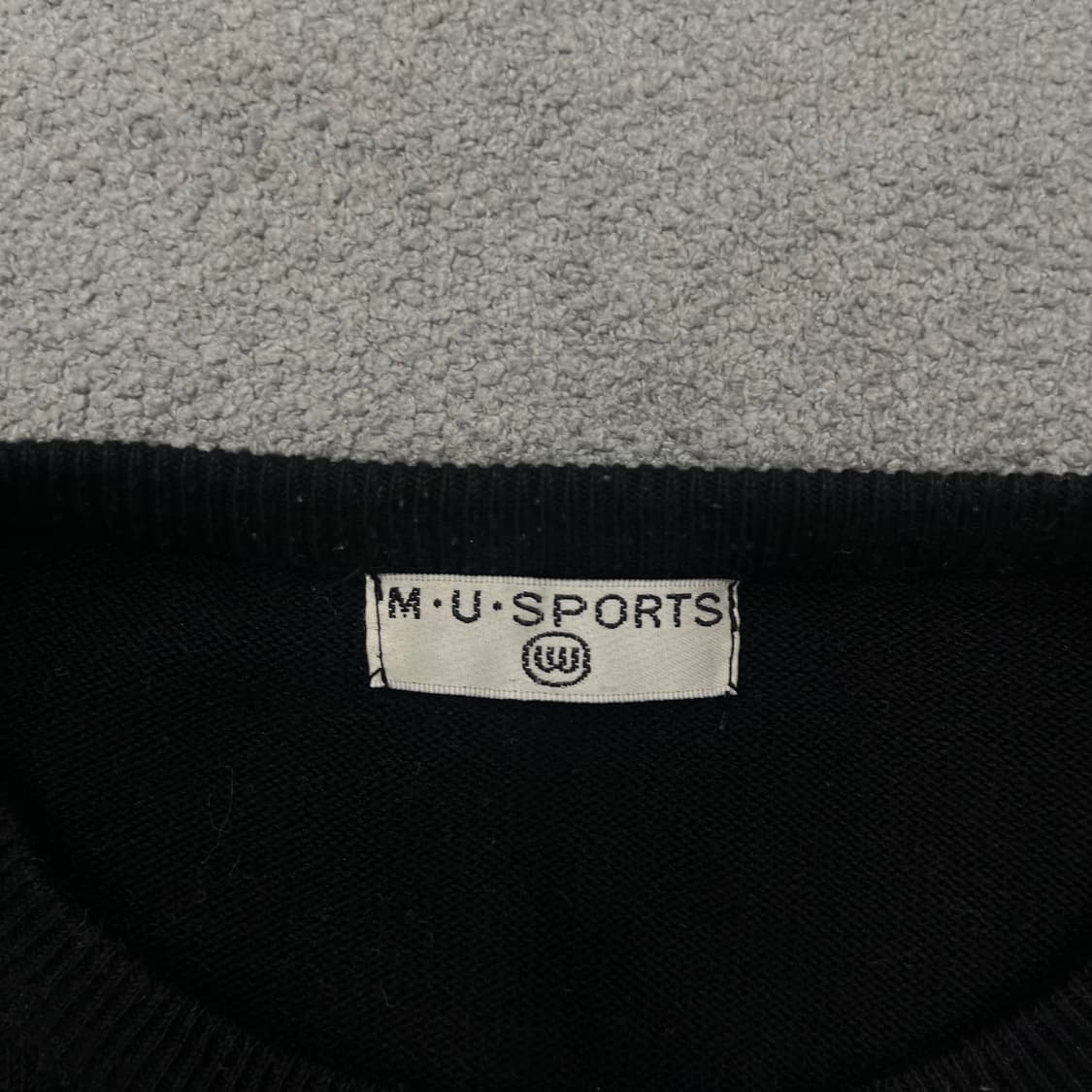 100 MU 스포츠 빈티지 뽀빠이 니트 상품이미지4