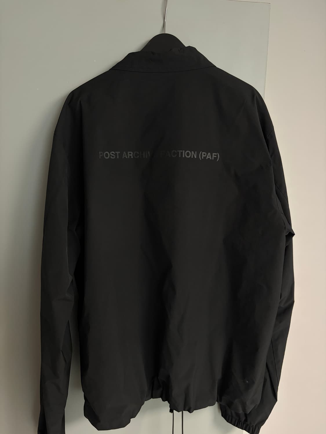 포스트아카이브팩션 (파프) 8.0 코치 자켓 라이트 블랙 상품이미지3