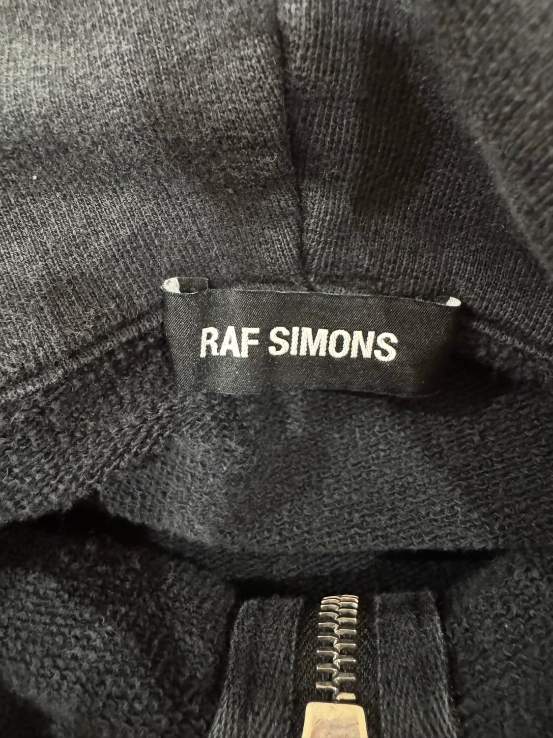 15FW 라프시몬스 로고 패치 후드집업 상품이미지6