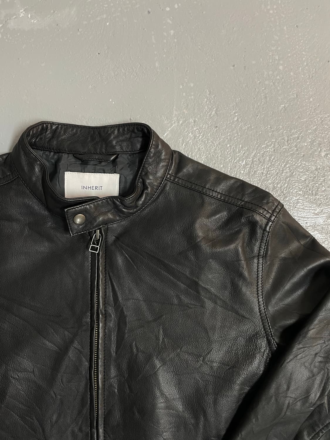 INHERIT 가죽자켓  상품이미지3