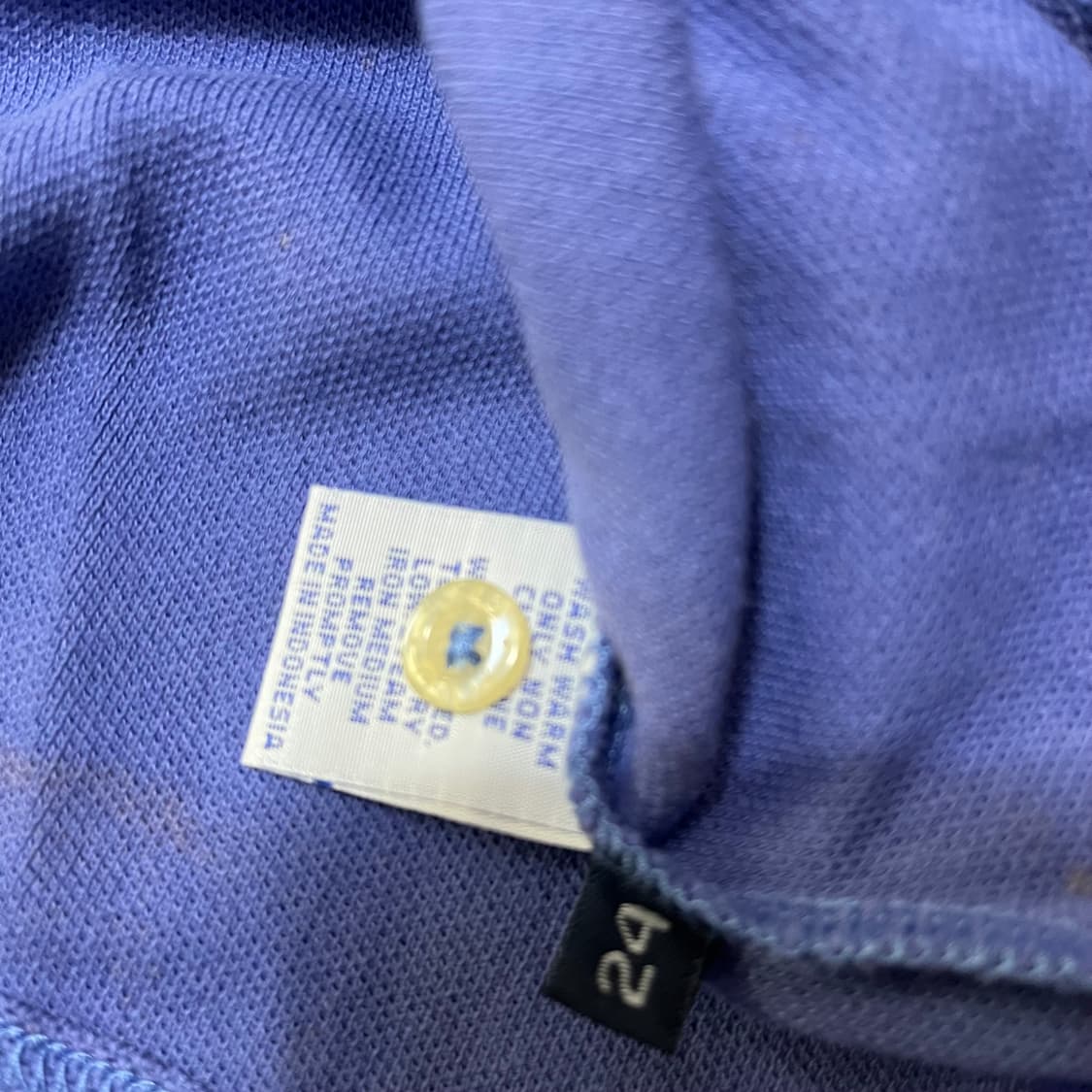 폴로 랄프로렌 남성 코튼 PK 반팔 카라티 S/90 상품이미지5