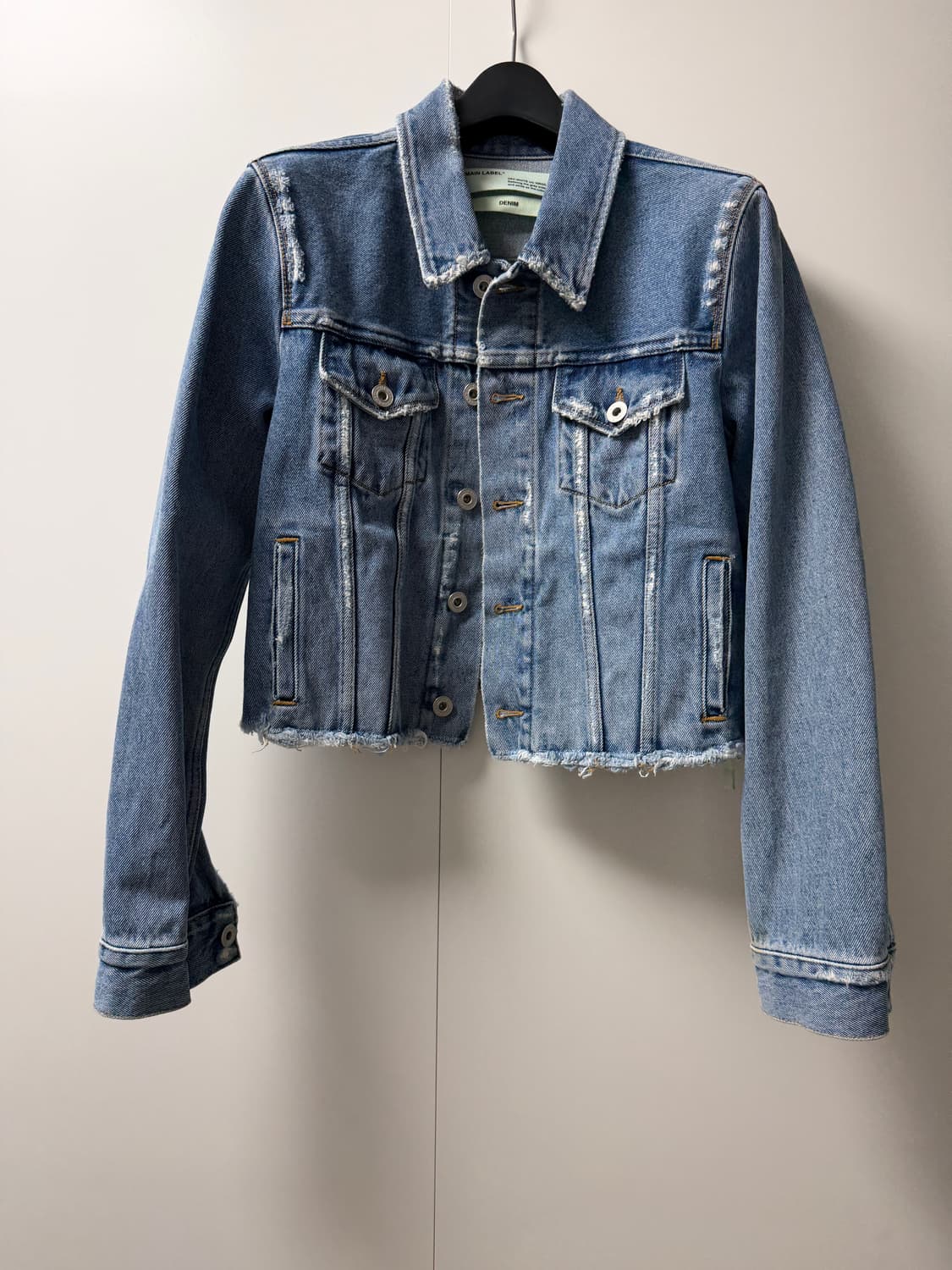 오프화이트 데님자켓 (버질아블로) 상품이미지1