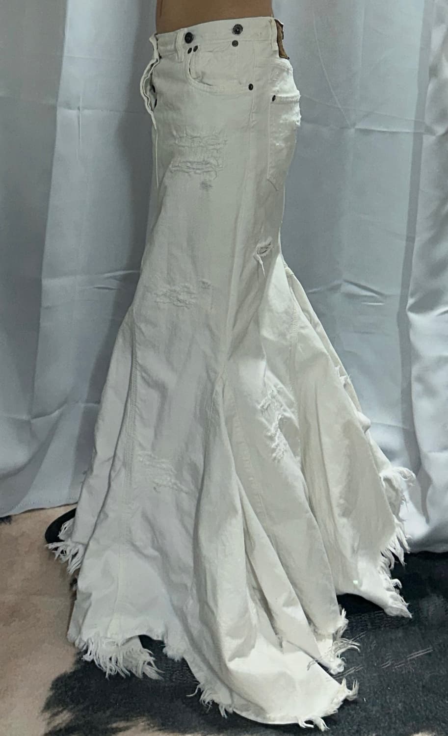 랄프로렌 언발 맥시 스커트 상품이미지2