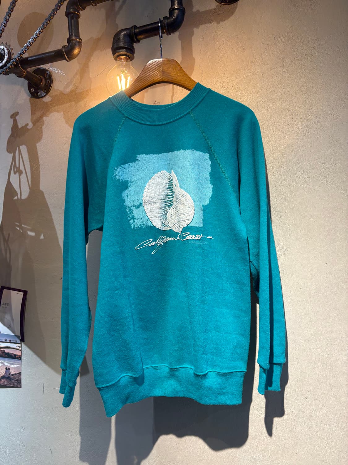 Hanes 90's 더스티민트 맨투맨 상품이미지1