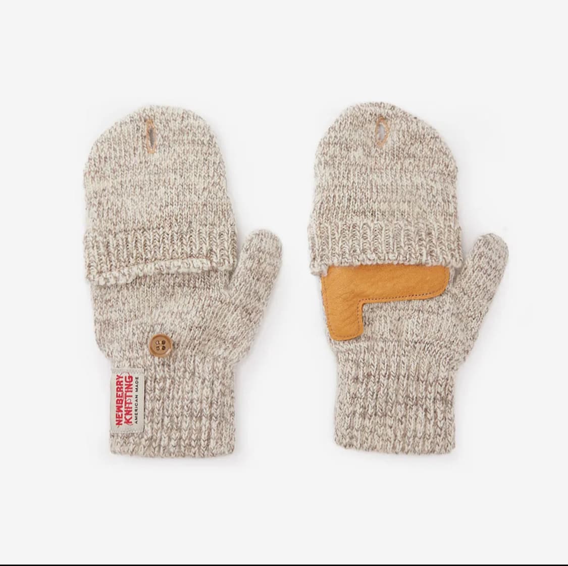 뉴베리니팅 사슴가죽 글로밋장갑 오트밀 S/M 상품이미지2