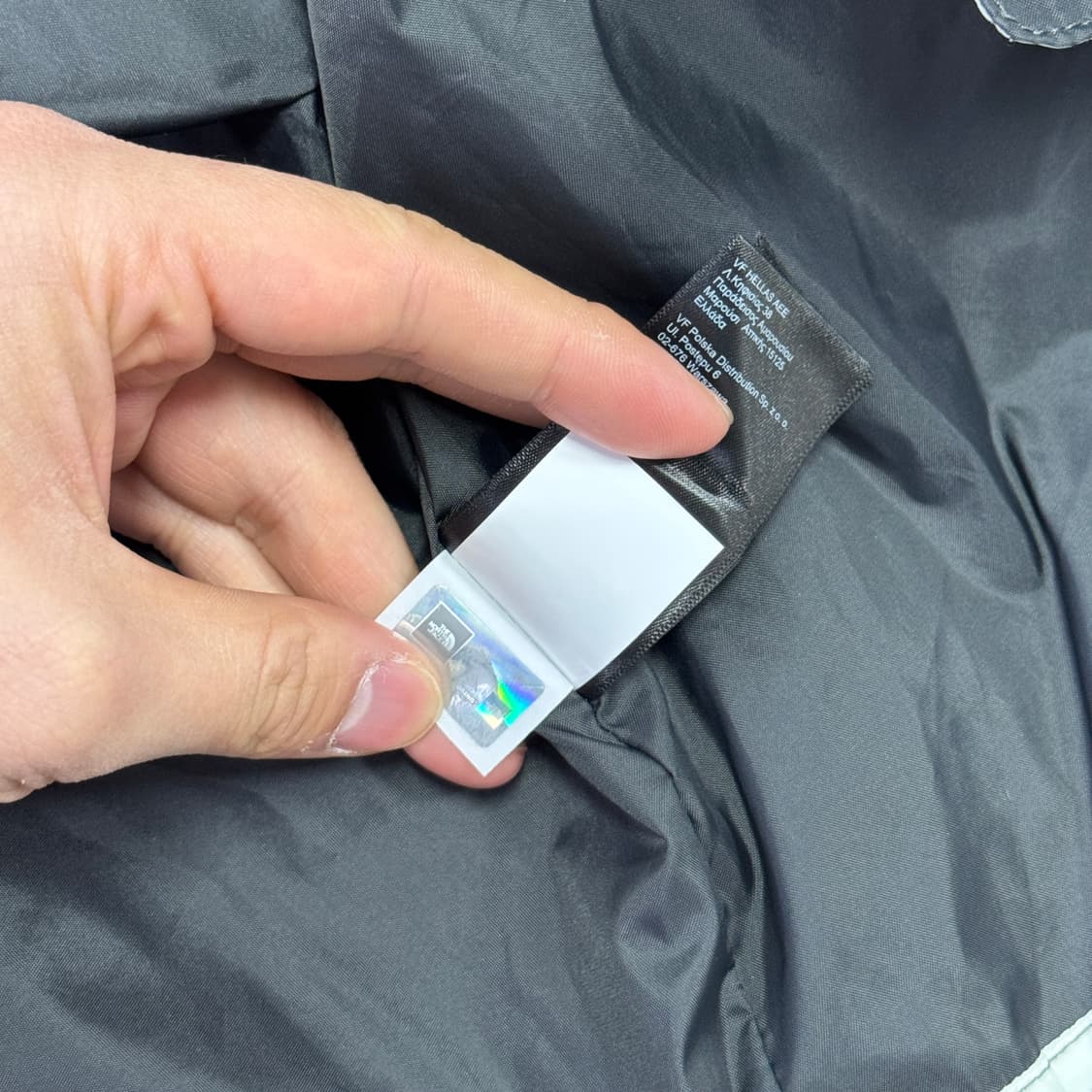 노스페이스 해외판 카모 플라워 바람막이 XL 상품이미지9