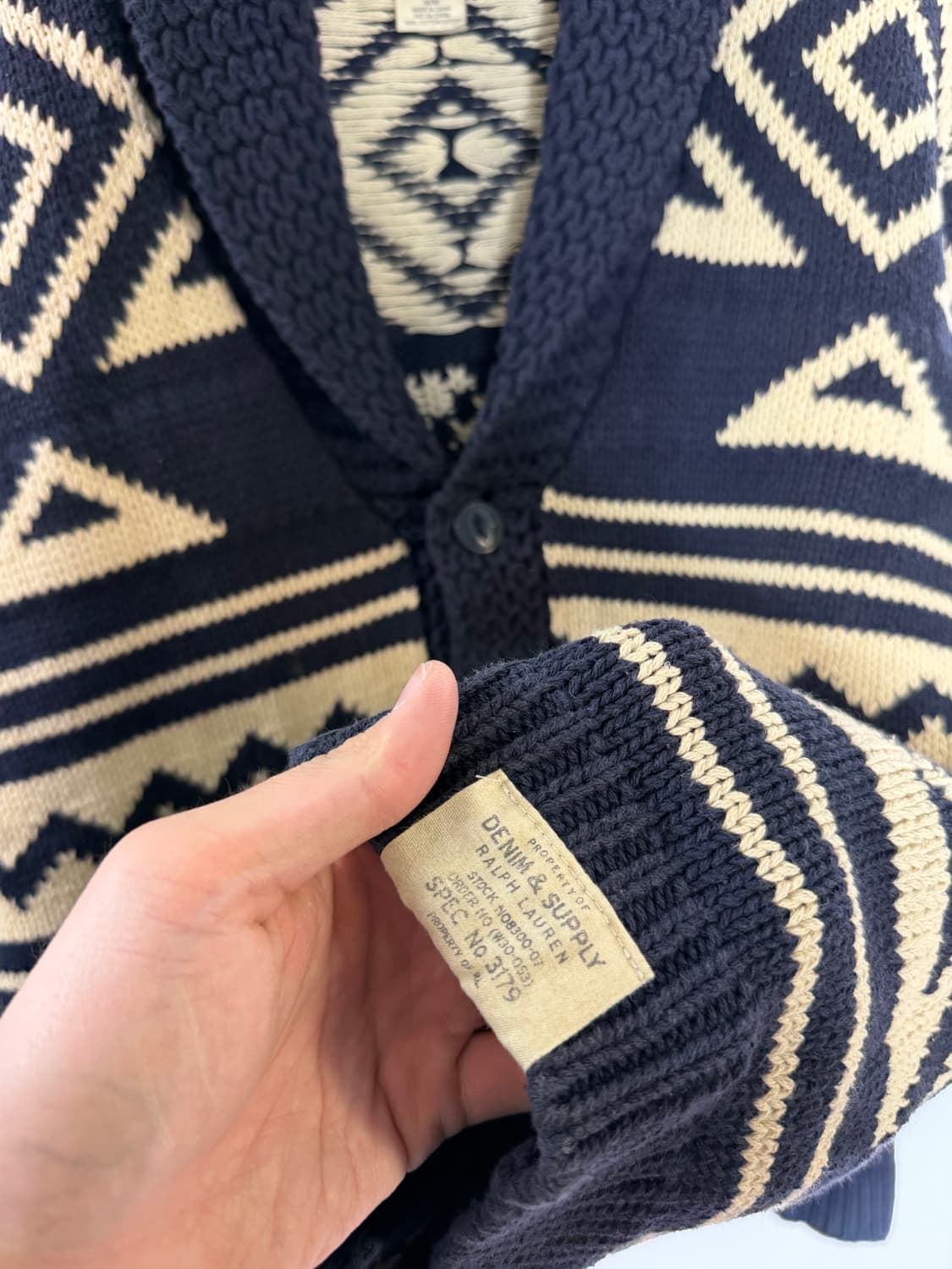 데님앤서플라이 폴로랄프로렌 폴로 가디건 폴로가디건   상품이미지4