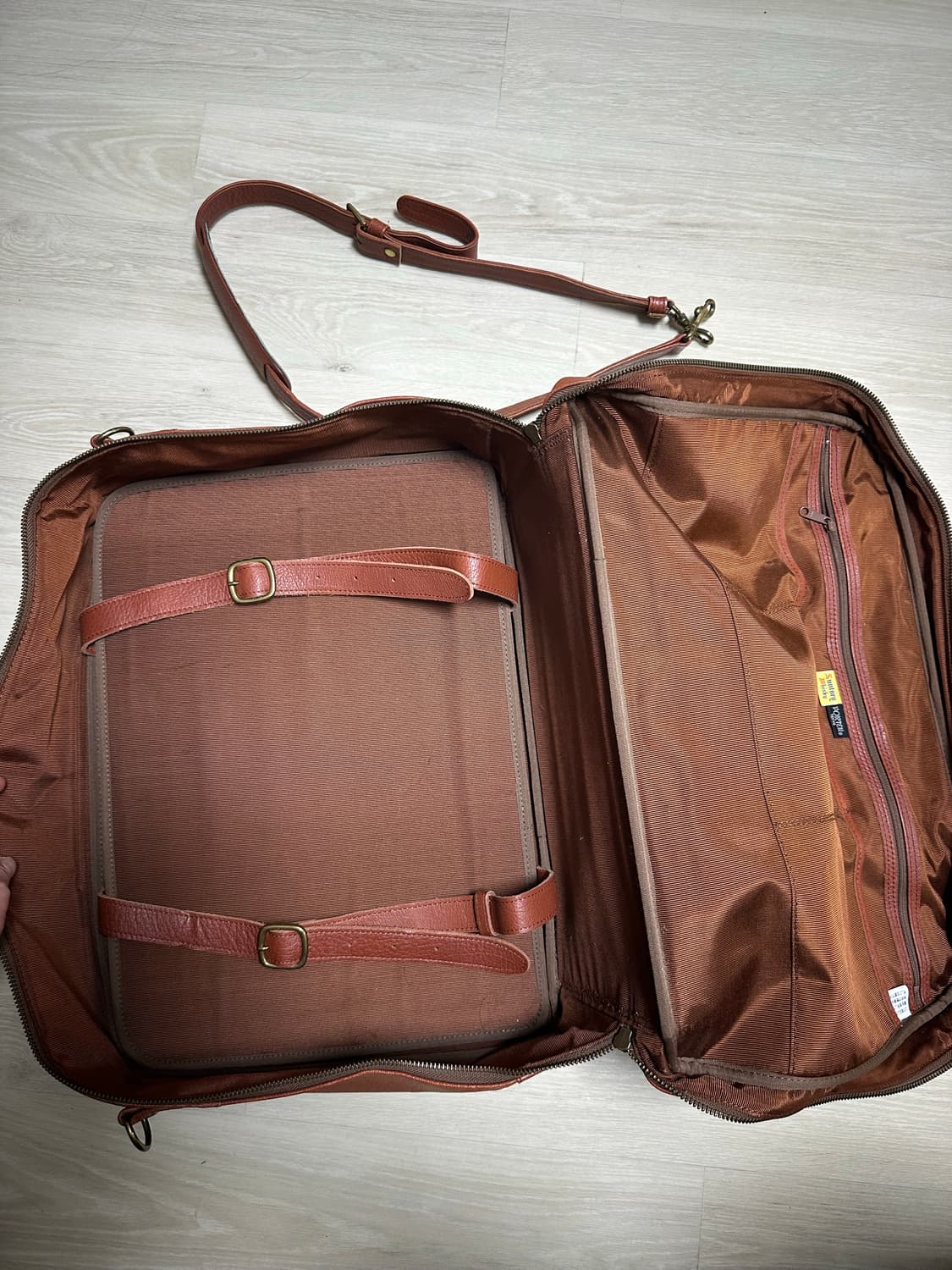 PORTER x Suntory Whisky 레더 가먼트백 / 브리프케이스 상품이미지6