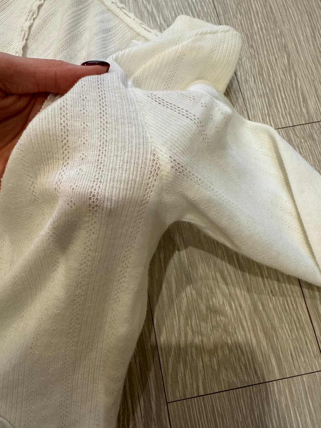 더바넷 라비올리 레이스 트림 버튼업 탑 상품이미지6