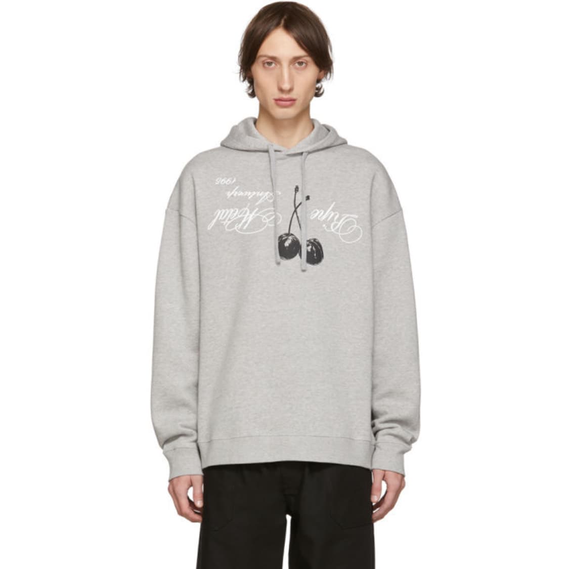 (L) 라프시몬스 aw19/20 체리 후드 멜란지 상품이미지1