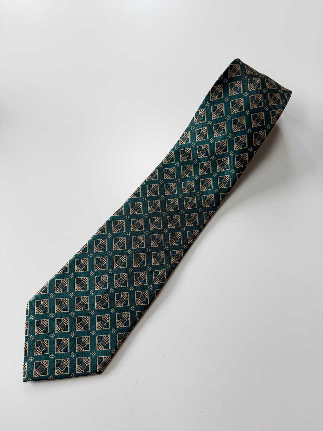 크리스찬 몬타나(Christian Montana)실크 혼방 넥타이 9cm 상품이미지1