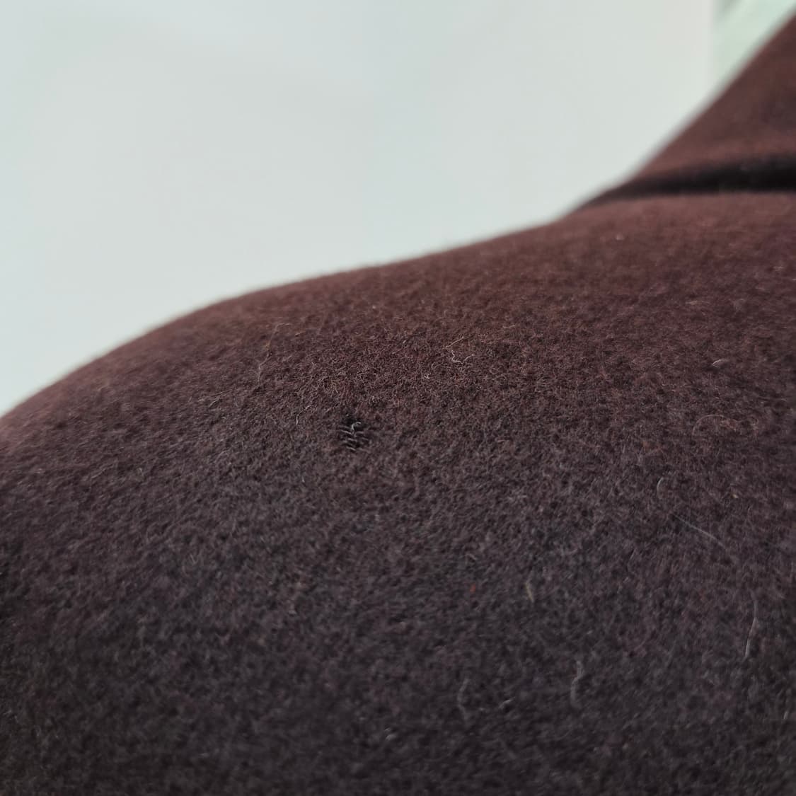 버건디 100% 캐시미어 여성 롱코트 상품이미지10