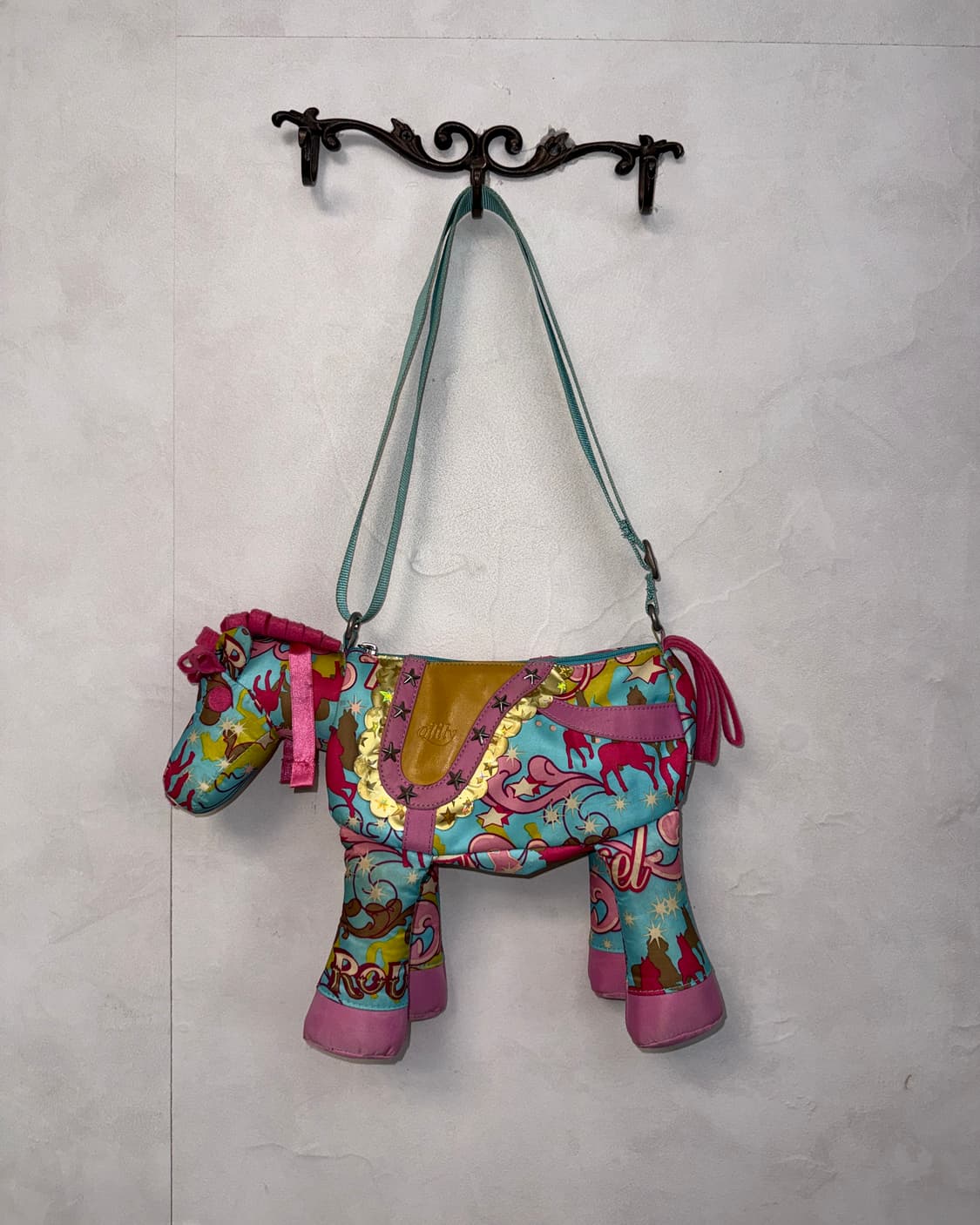 Oilily kitsch western horse cross bag 상품이미지1