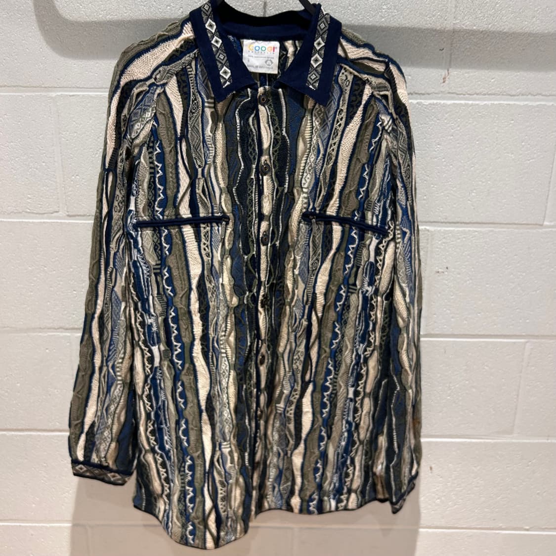 Vintage Coogi Cable Knit Cardigan 상품이미지2