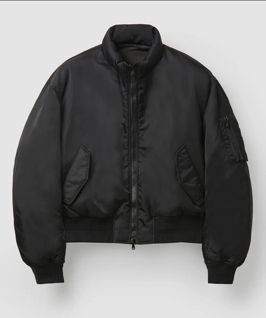 쿠어 스탠드 칼라 넥 다운 푸퍼 패딩 L 상품이미지1