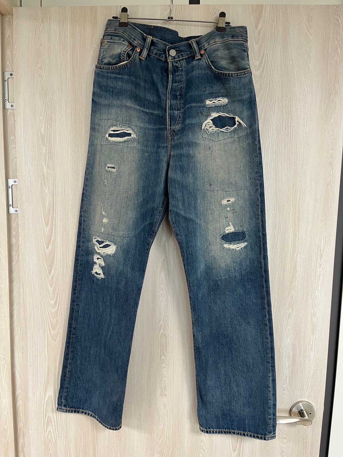 [30] RRL 리페어 10oz 하이보이핏 극미중고 상품이미지1