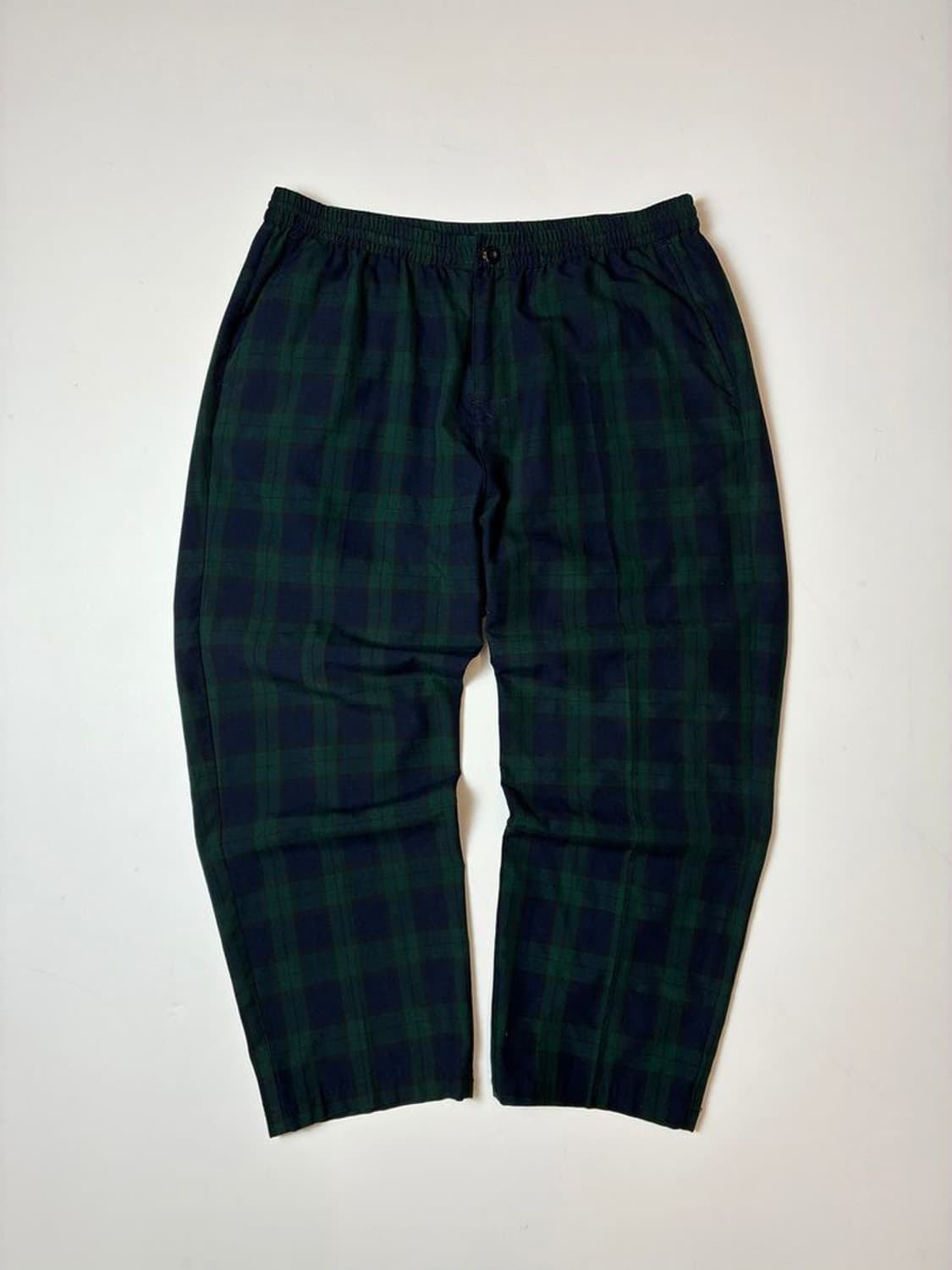 스투시 STUSSY 체크 레이온 와이드 팬츠 PN8873 상품이미지1