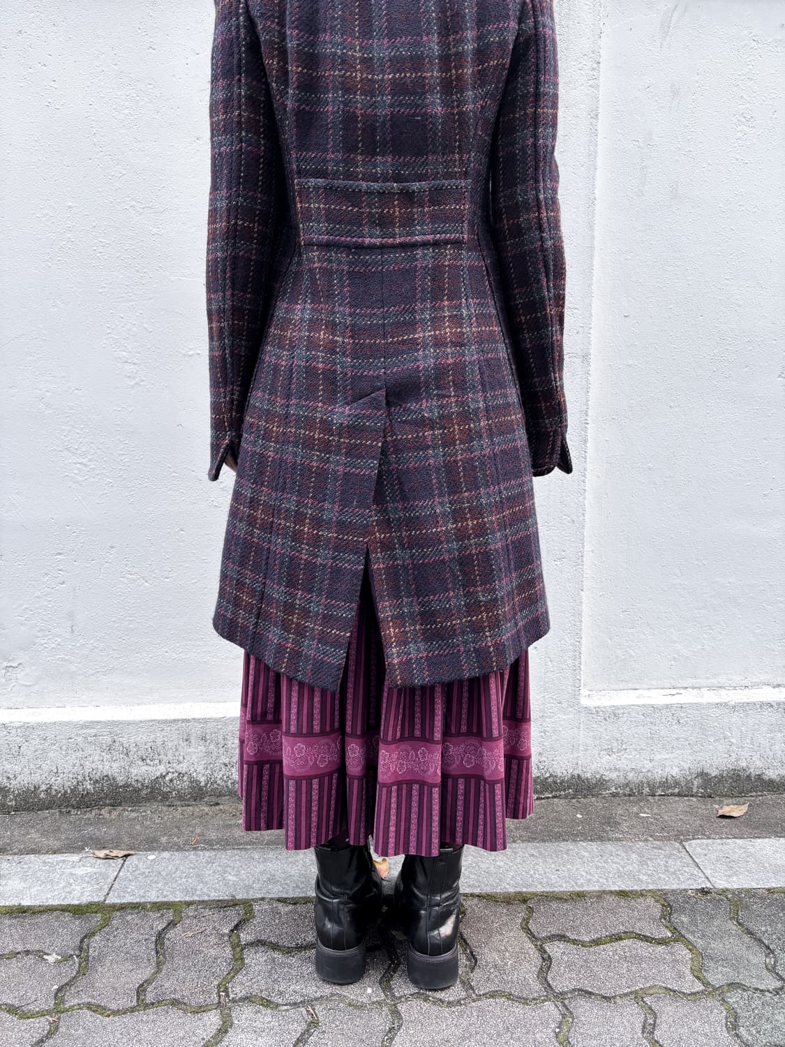 빈티지 울 페미닌 코트 상품이미지4