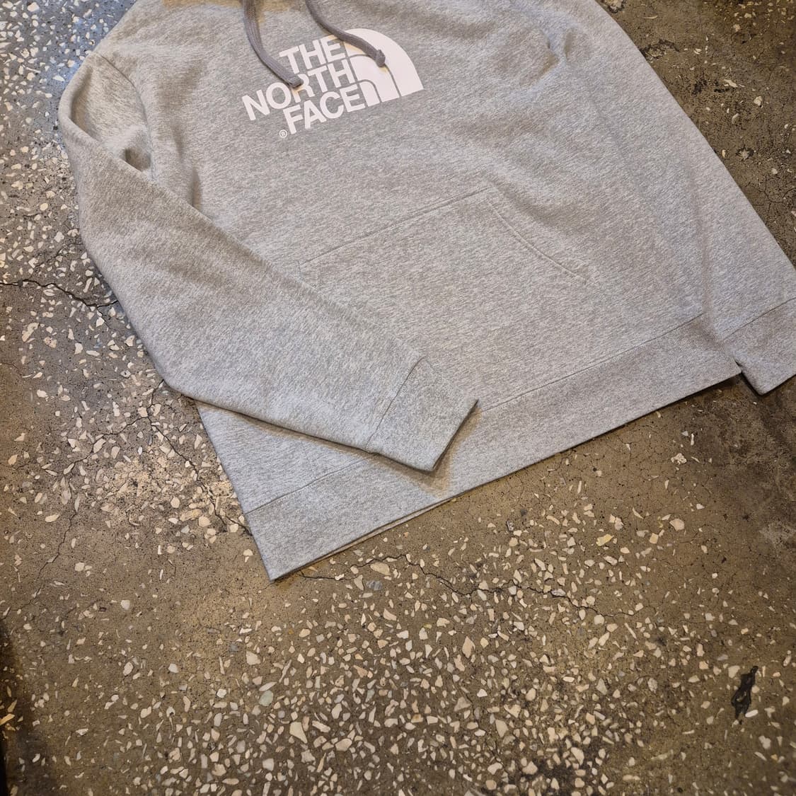 M 노스페이스 그레이 후드 상품이미지7